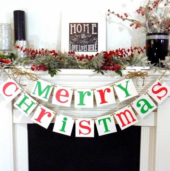 Christmas Banner-MERRY CHRISTMAS Banner-Christmas Holiday