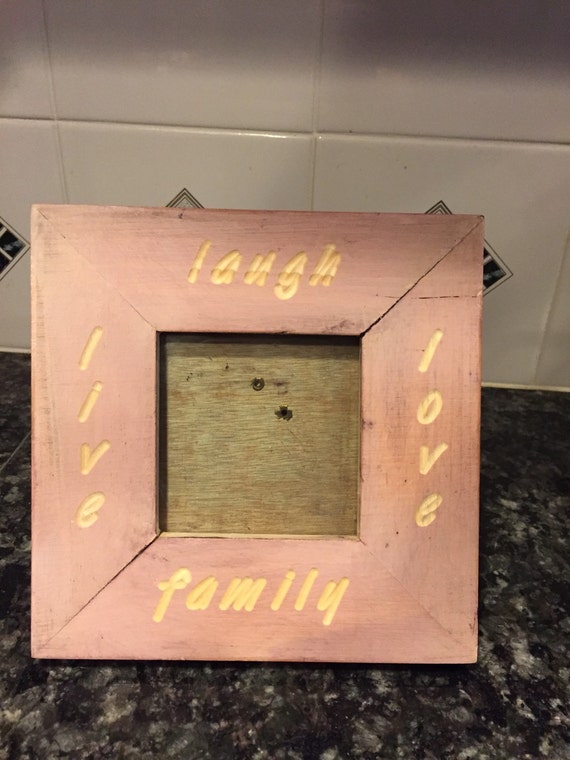 Live Laugh Love Family picture frame