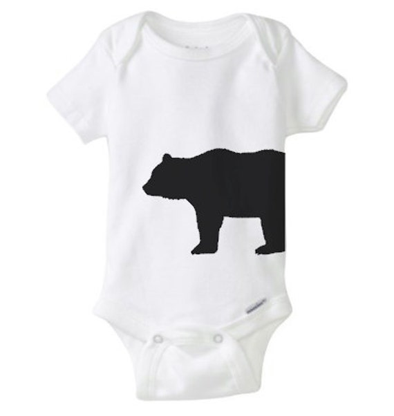 Items similar to baby boy onesie, bear, baby boy, onesie, winter