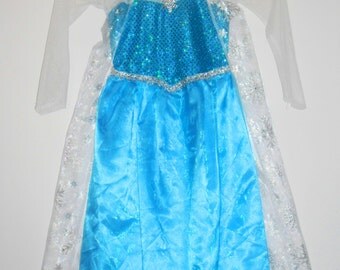 Disney Frozen Elsa Dress Sizes 3-7 Years Perfect Christmas Gift