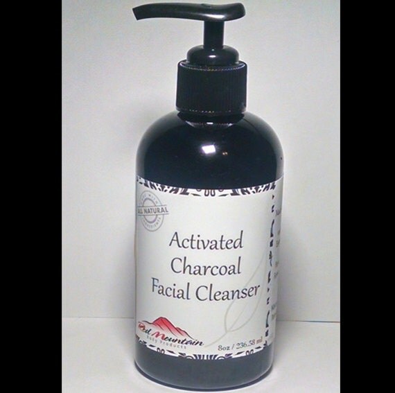 Activated Charcoal Facial Cleanser a detoxifying by RedMountainBP