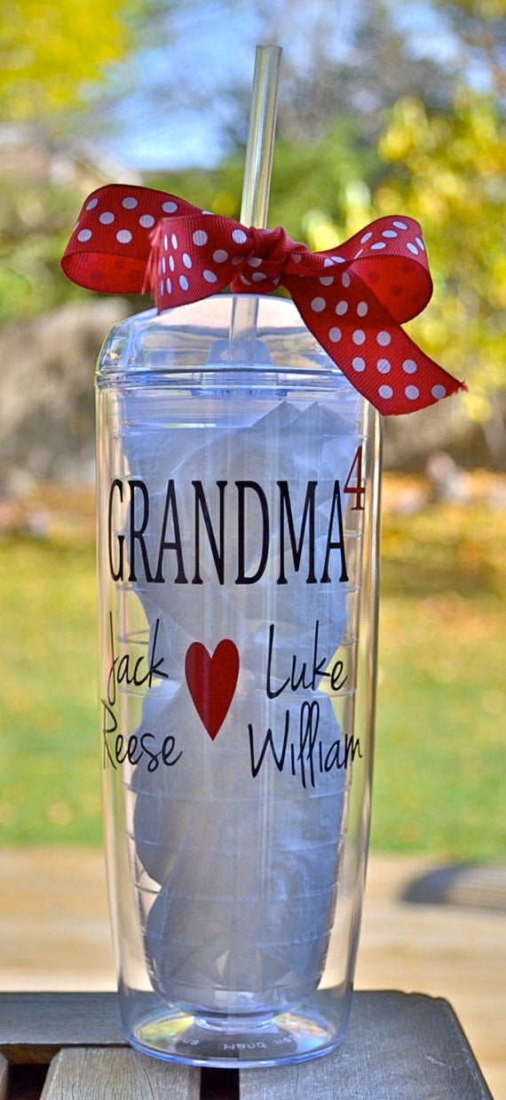 Personalized Grandma cup christmas gift for grandma Stocking