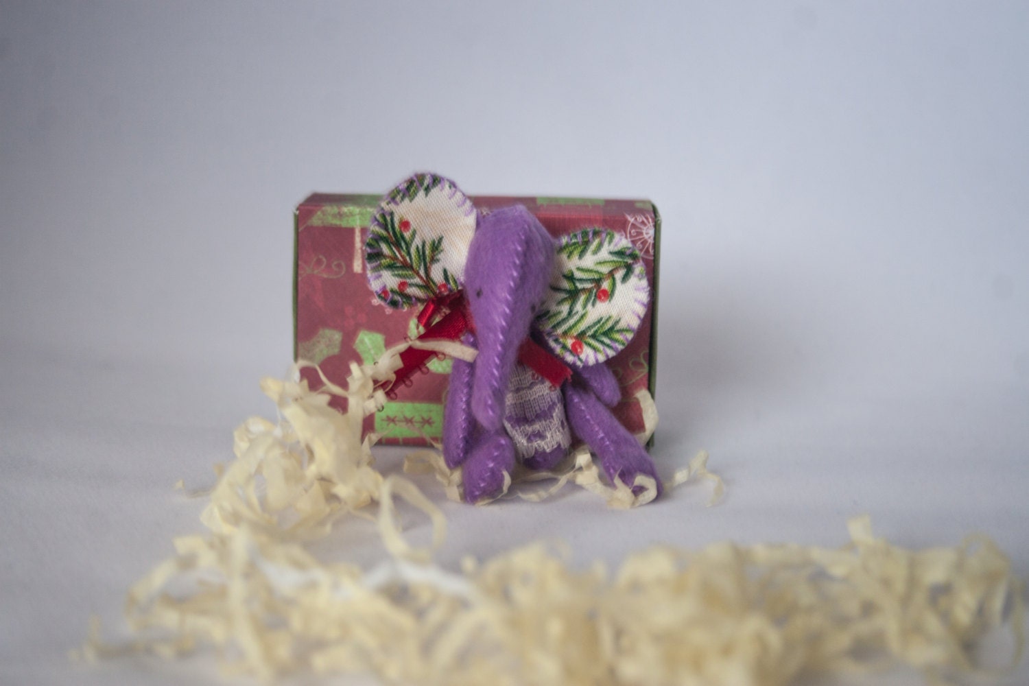 matchbox porcelain elephant