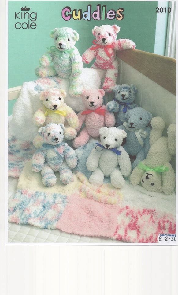 chunky knit teddy bear pattern