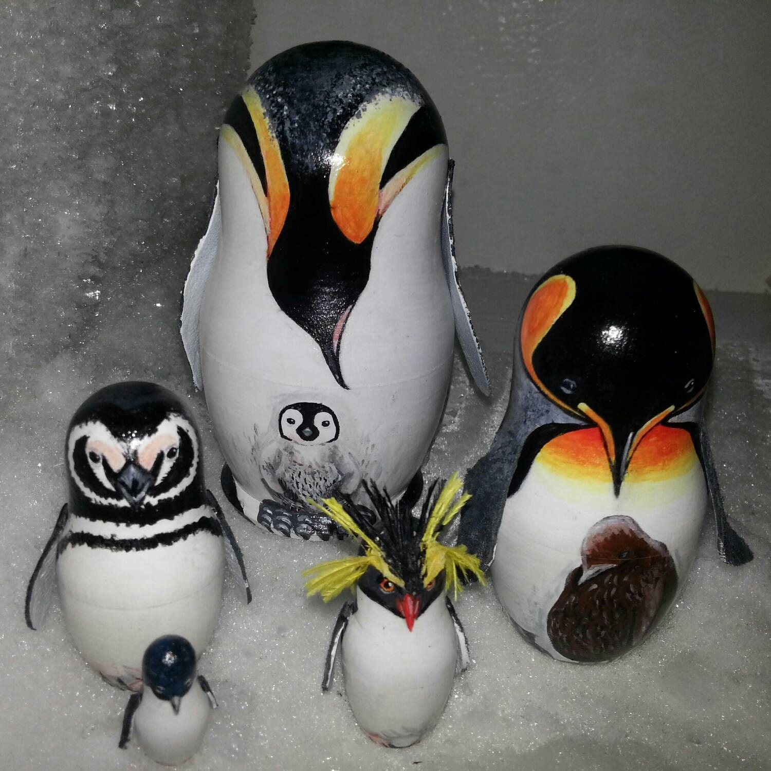 penguin nesting dolls