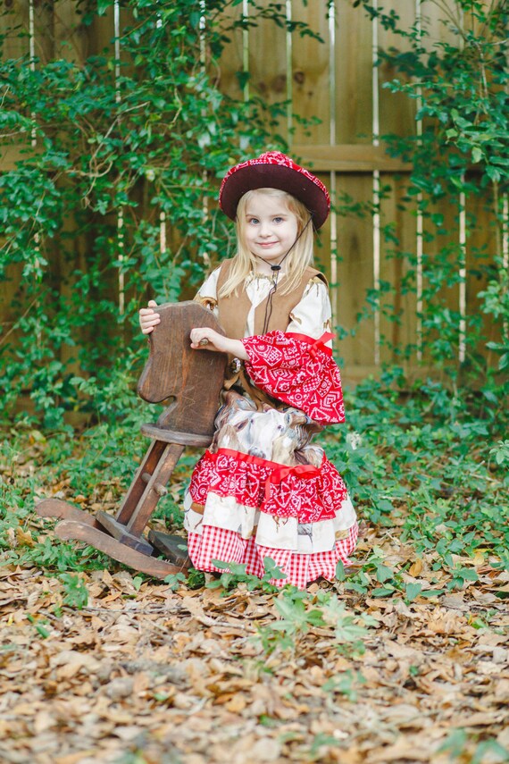 Items similar to Toddler Girl Outfit Cowgirl Outfit Cowgirl Costume Cowgirl Birthday Party