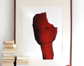 Red Wall Art burgundy wall art | etsy Red Wall Art burgundy wall art | etsy