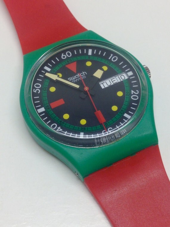swatch diver watch