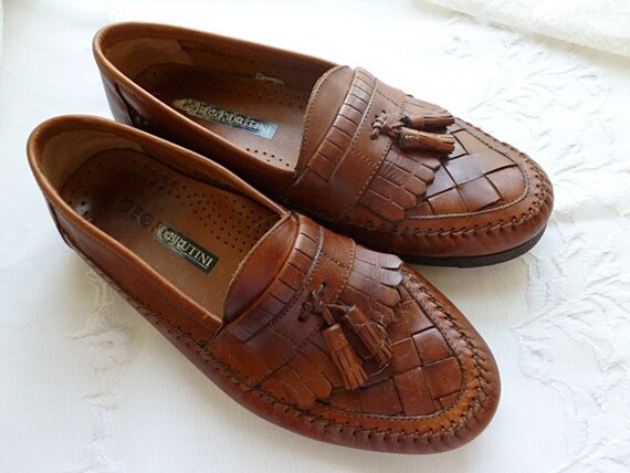 Vintage Men's GIORGIO BRUTINI SHOES Size 10 Loafers