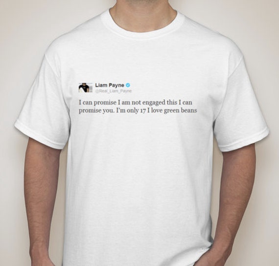 Items similar to Liam Payne Tweet TShirt on Etsy