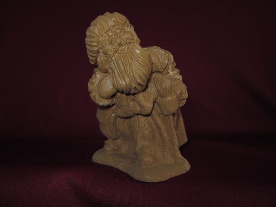 unpainted resin santas