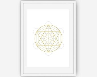 Metatrons Cube | Etsy