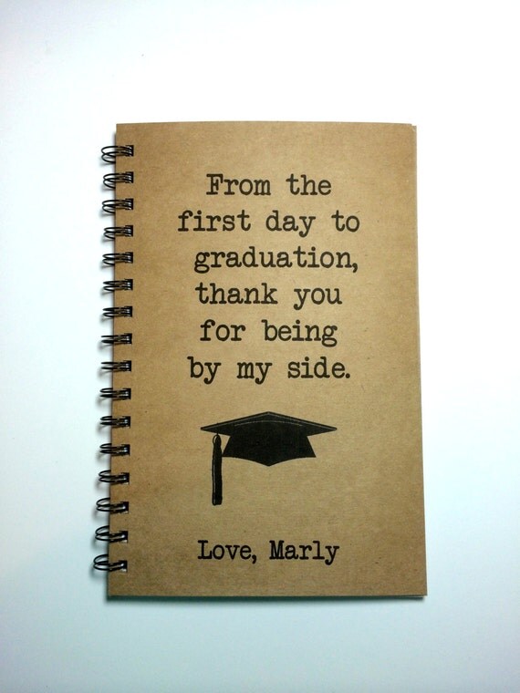 Graduation Gift To Parents Graduation Notebook To Mom To