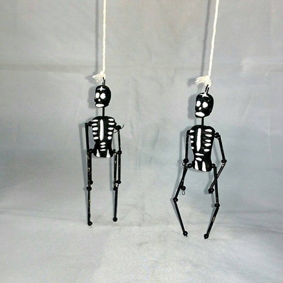 Mini Dancing Clay Skeletons