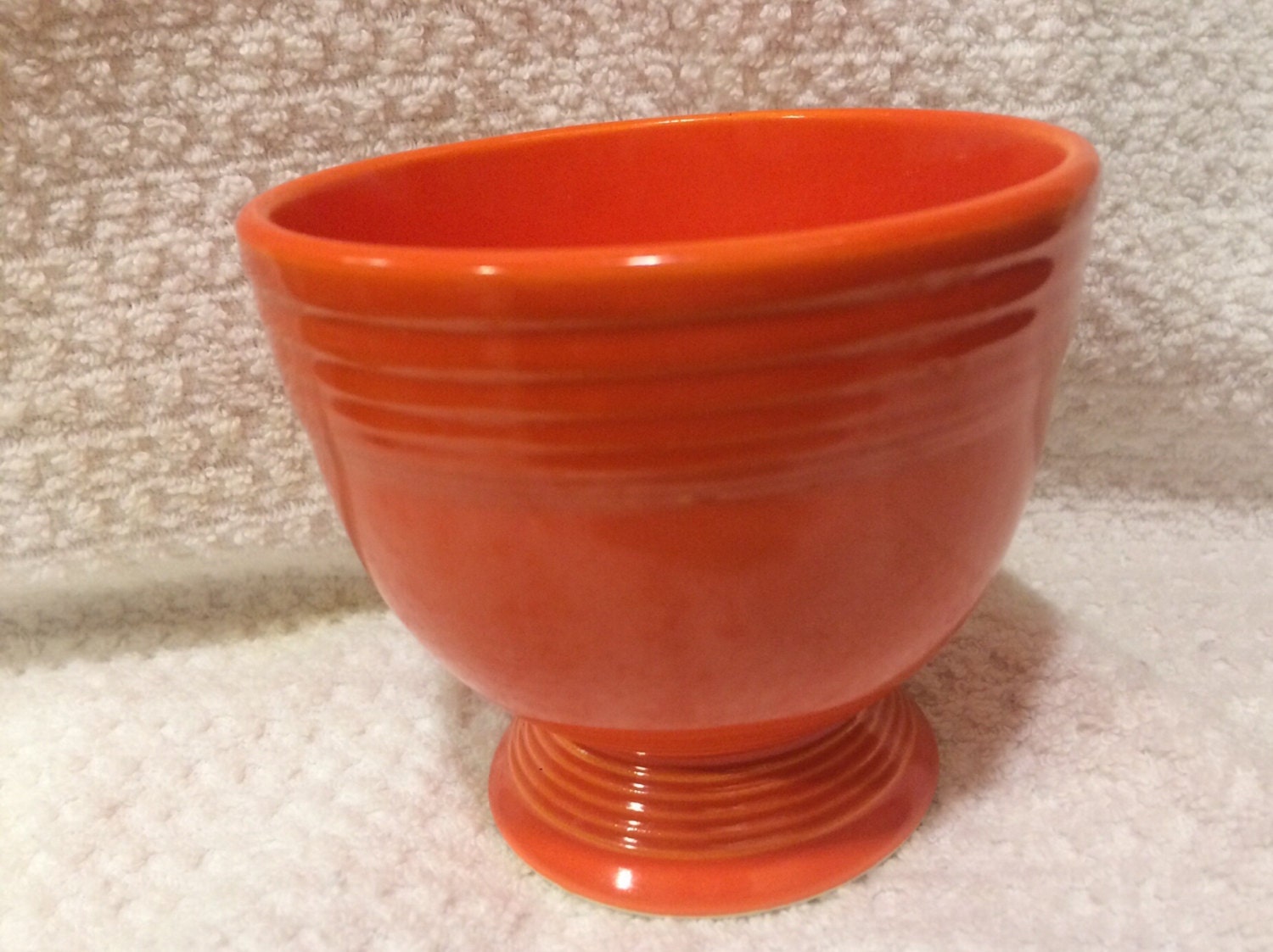 Fiestaware Vintage Red Egg Cup