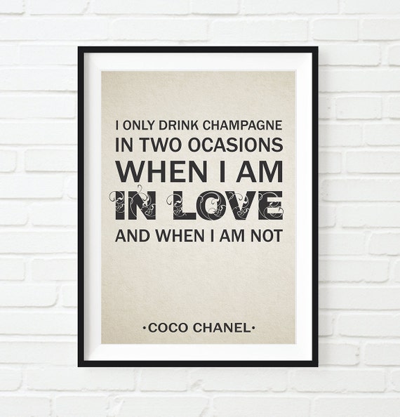 Items Similar To Coco Chanel Quote Printable Quote | items similar to chanel art chanel quote coco chanel Items Similar To Coco Chanel Quote Printable Quote | items similar to chanel art chanel quote coco chanel