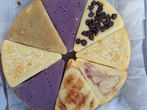 Assorted Mega Bingky - 8" Bibingka in 8 assorted flavors of your choice - Gluten Free Filipino Baked Goods