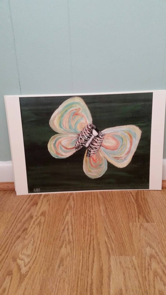 Ribcage Butterfly by FipperyandFinery on Etsy