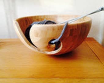 Bamboo Yarn Bowl
