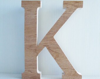 20cm/25cm Decorative cutout wooden greek and latin unfinished letters for sorority or decoration.