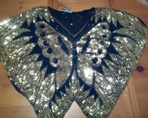 Popular items for sequin butterfly top on Etsy