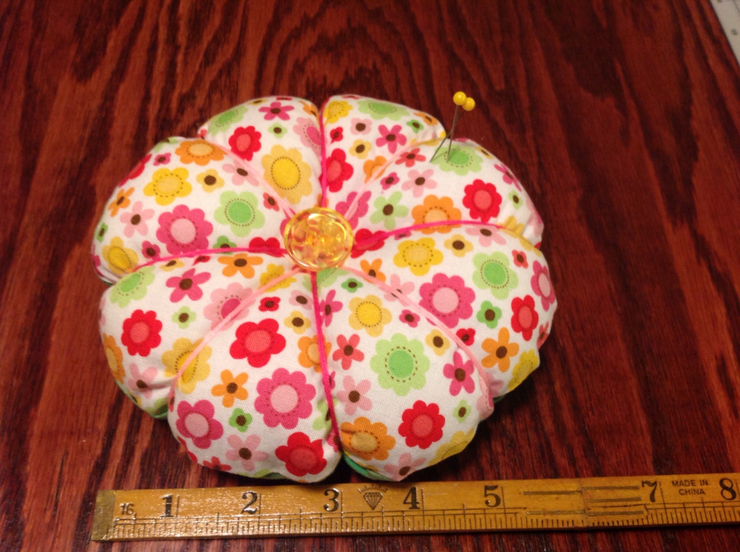 Pin Cushion Large Funky and Fun Pin Cushion Great Sewing