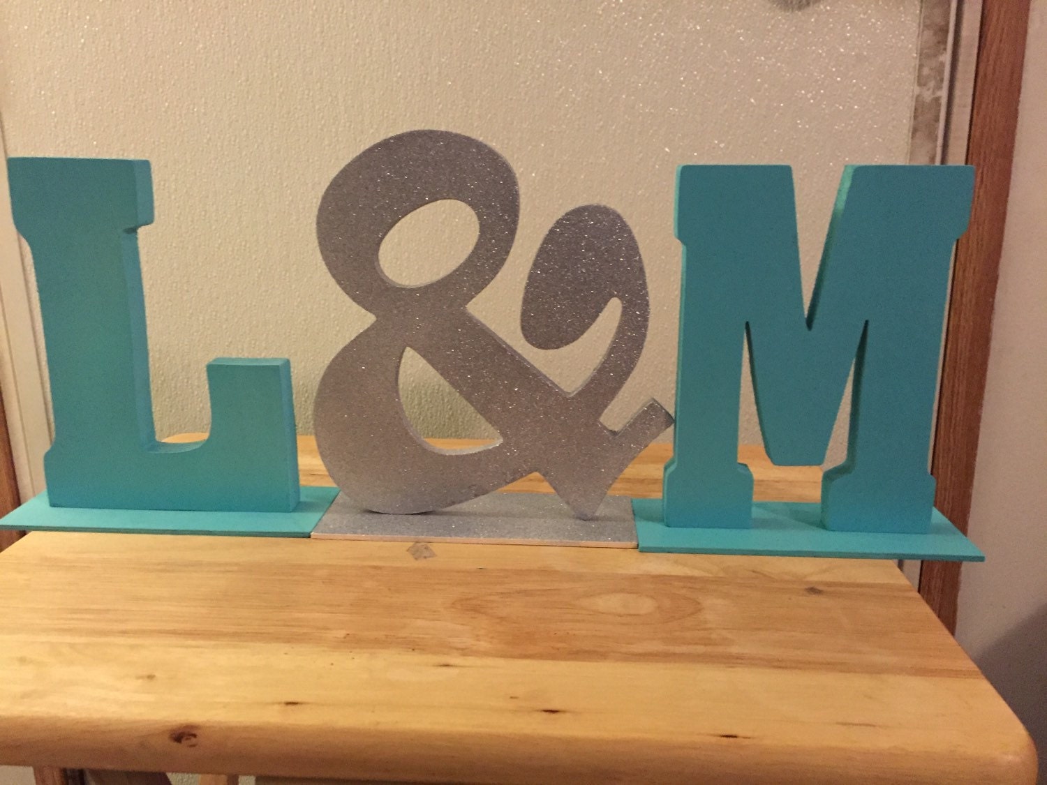 Personalized Letters for Decoration