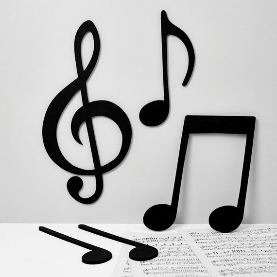 Musical Note Wall Art Music Lover Wood wall art Music