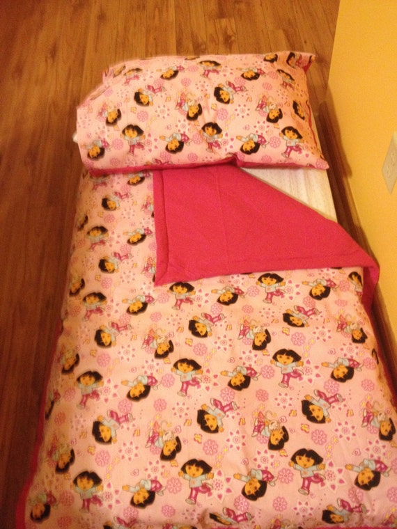 Dora the explorer toddler bed blanket with by MsPipersPlace2
