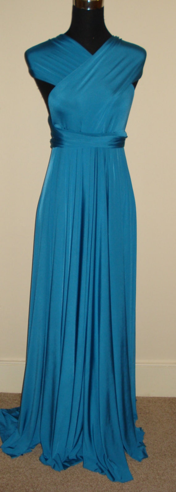 Teal blue bridesmaid dresses