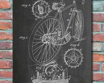 Blueprint Wall Art mountain bike print mountain bike poster mountain bike Blueprint Wall Art mountain bike print mountain bike poster mountain bike
