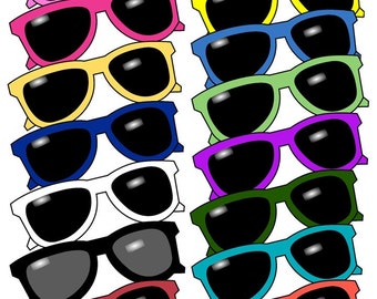 sunglasses clip art on Etsy, a global handmade and vintage marketplace.