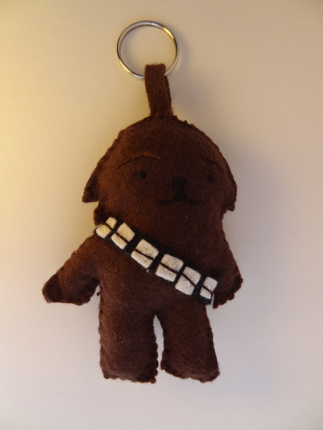 chewbacca plush keychain