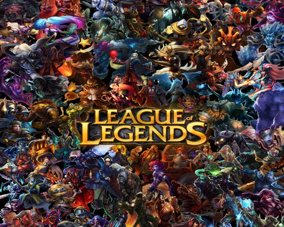 League of Legends LOL poster 19 Poster Art by Superiorposters