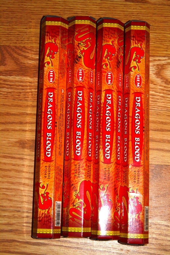 DRAGONS BLOOD INCENSE 20 sticks by LaetaLuna on Etsy