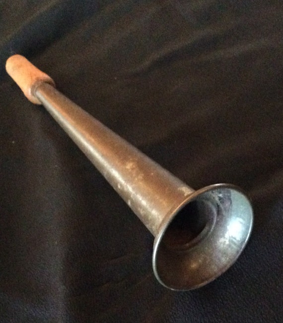 Antique Tin Parade Horn Noisemakers by Queenofhearts4443 on Etsy