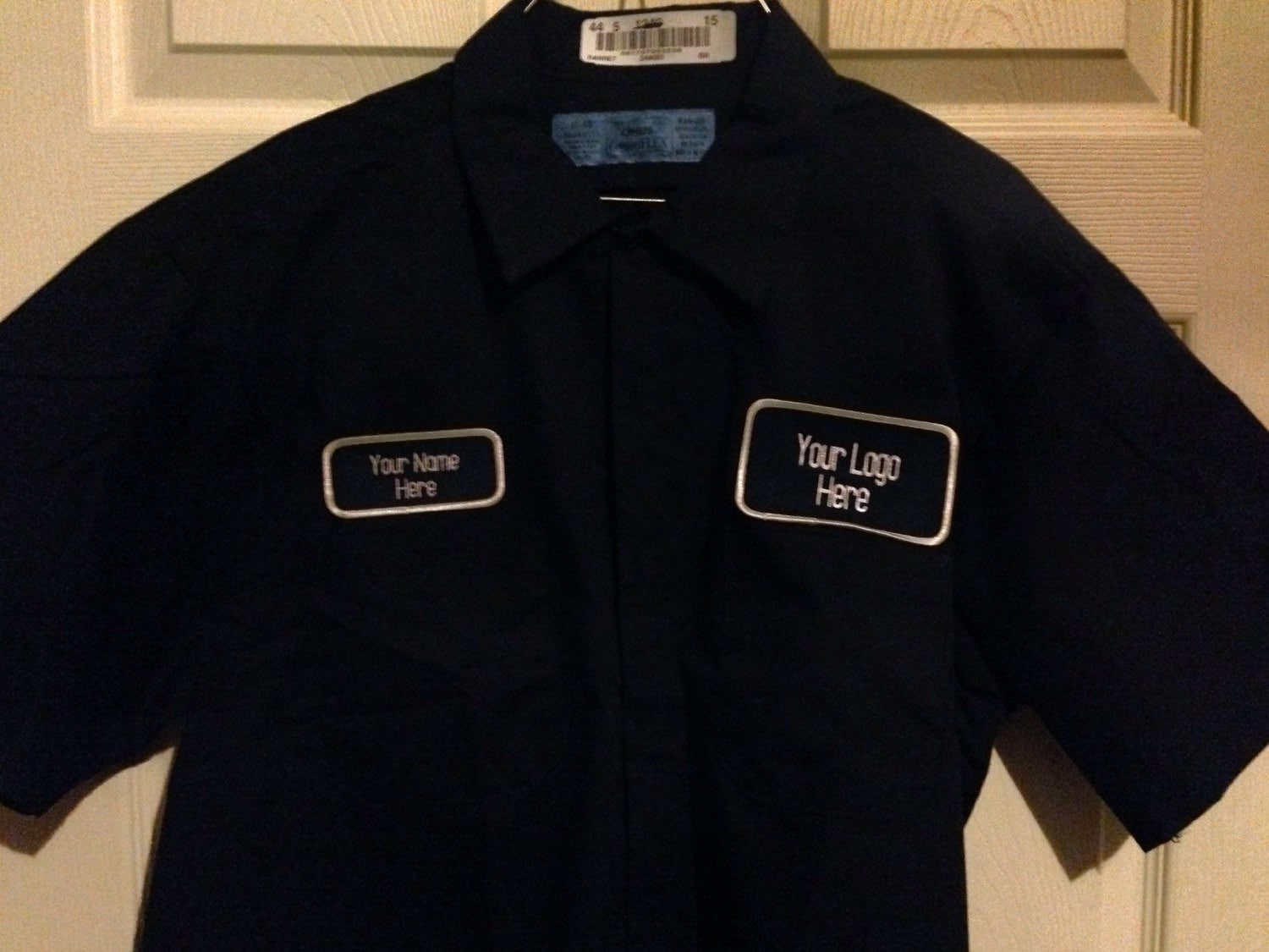 Custom Work Shirts Customized with your logo and matching name