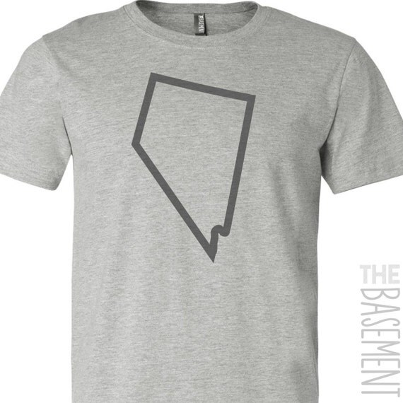 nevada shirt state of nevada tshirt choose any state