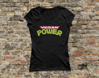 Vegan Power Women's T Shirt 100% cotton - 720