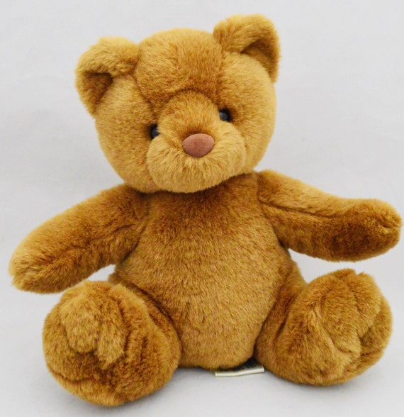 Vintage Build A Bear Workshop Sitting Brown by WeJustMightHaveIt