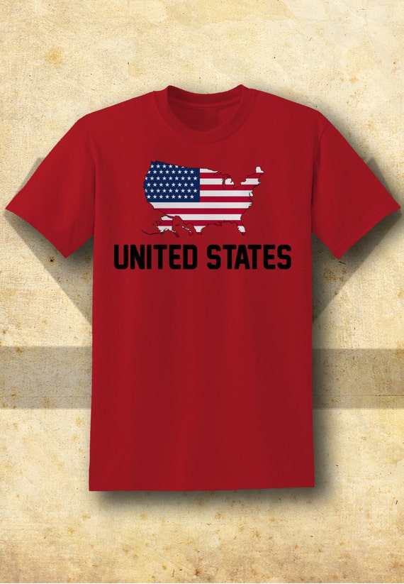 United States USA soccer football jersey by
