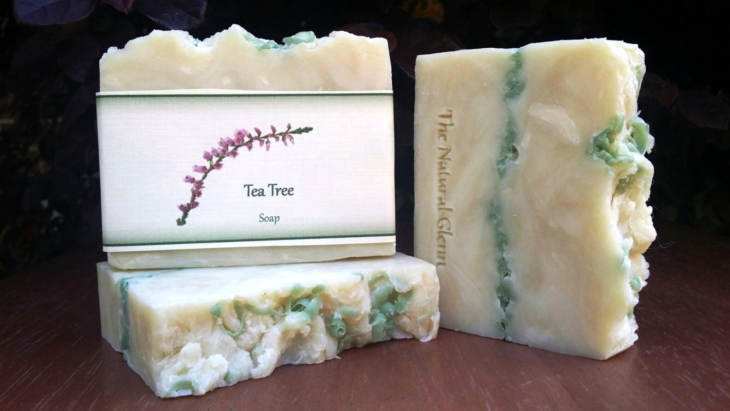 Tea Tree Natural Soap by TheNaturalGlenn on Etsy