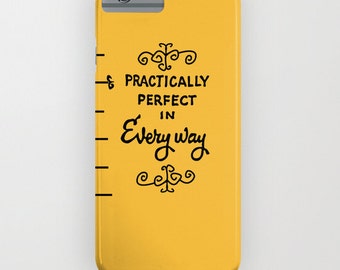 practically perfect in every way, mary poppins, disney.. phone case, iphone, galaxy..