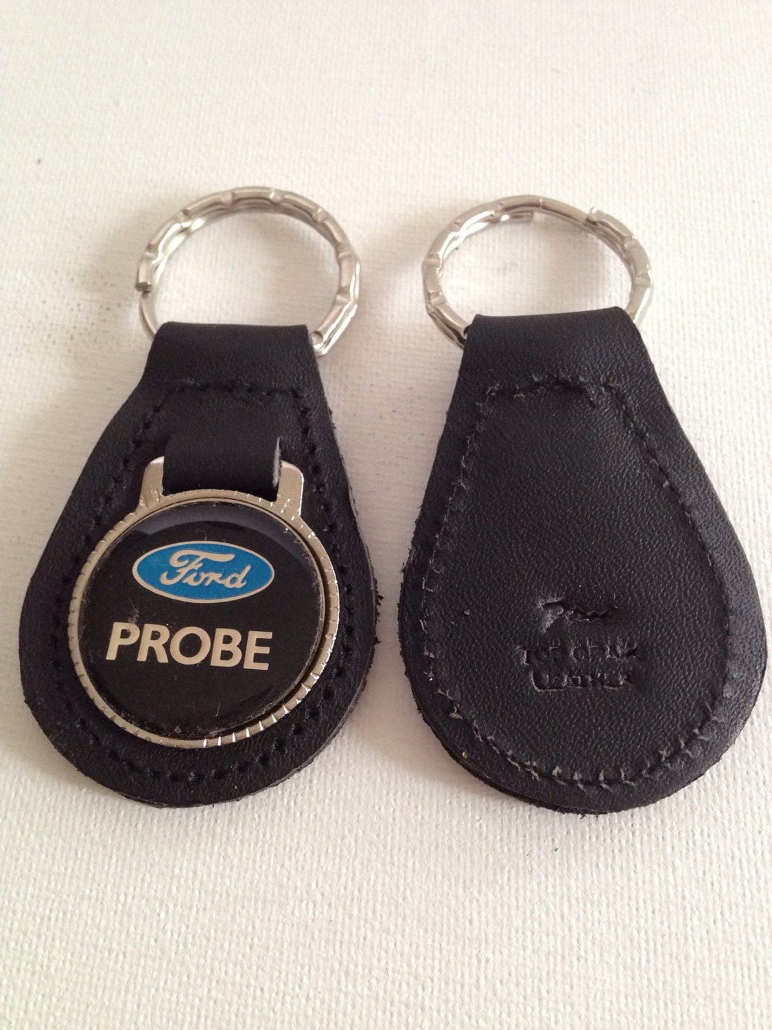 Ford Probe Keychain Genuine Leather Ford Key by KATSKEYCHAINS