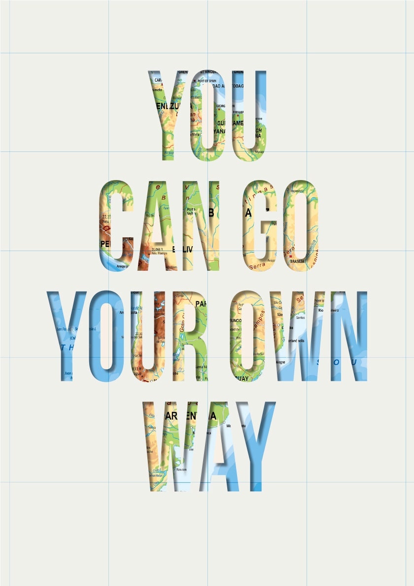 You Can Go Your Own Way Fleetwood Mac Lyrics Wall by newposters