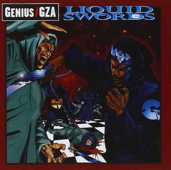 Genius/GZA Liquid Swords Poster/Print With Black Card