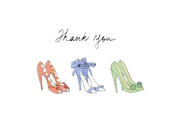 thank you card pumps thank you card downloadable thank you