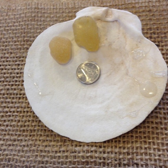 RARE Yellow Sea Glass. by FundySeaGlass on Etsy