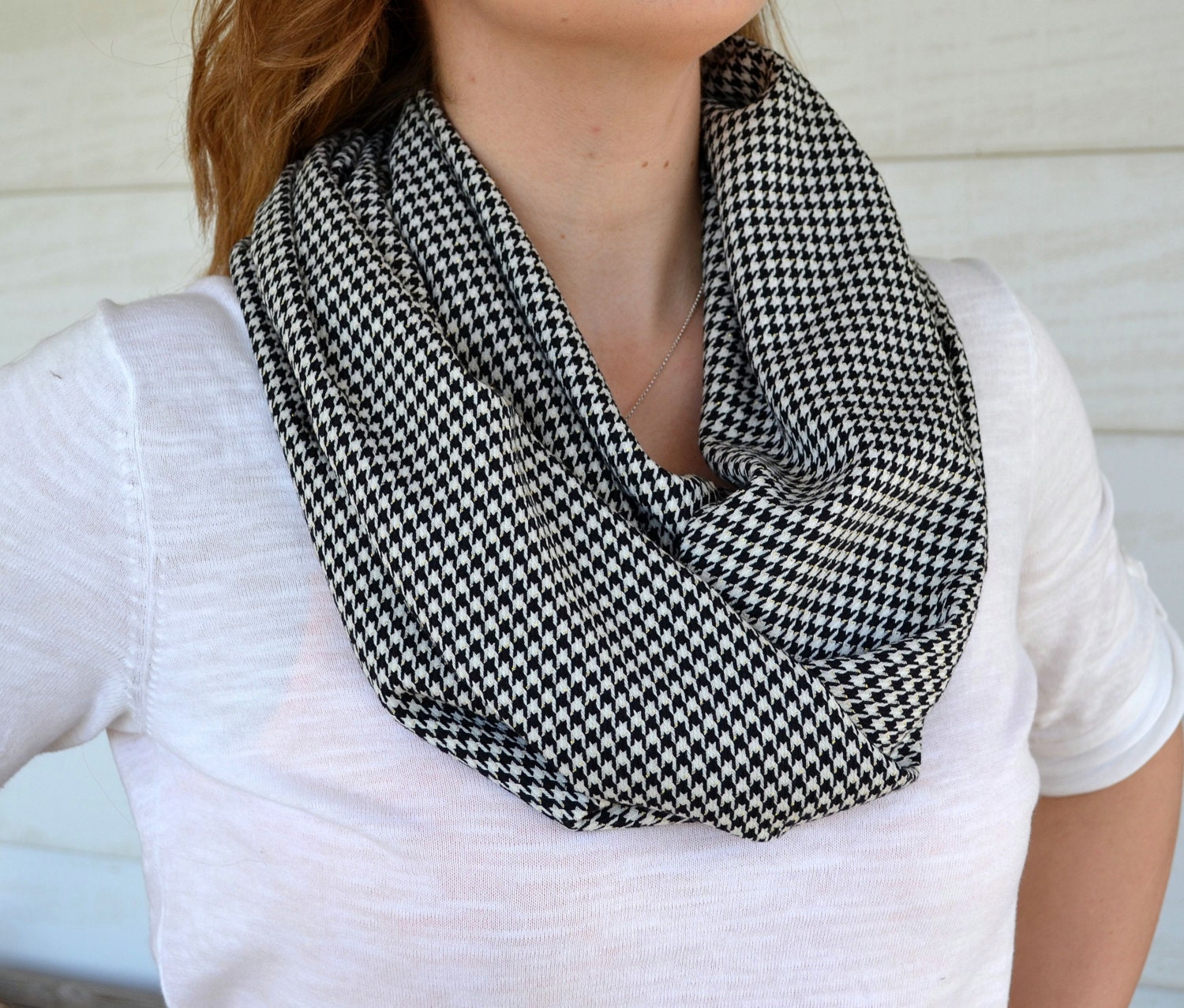 Black & White Hounds Tooth Patterned by TidyLikeDesigns on Etsy