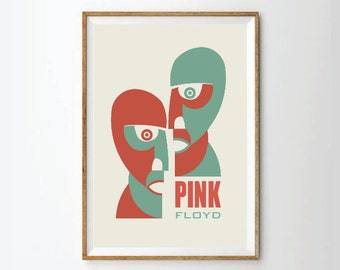 Poster, Music poster, Pink Floyd, Pink Floyd poster, Pink Floyd prints, music prints, music print, Pink Floyd print, music posters